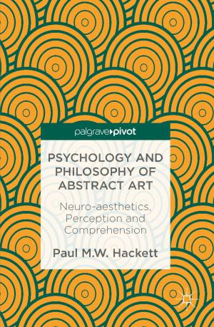 Cover of the book Psychology and Philosophy of Abstract Art by Sara Burillo