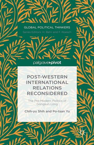 Cover of the book Post-Western International Relations Reconsidered by Richard Barras