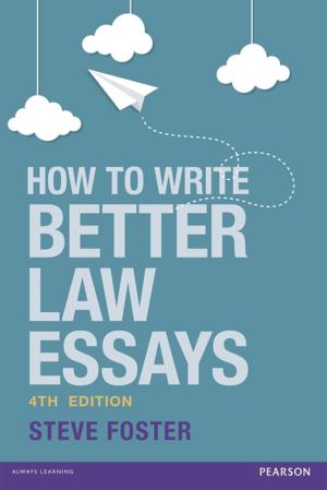 Cover of the book How To Write Better Law Essays by John Duddington