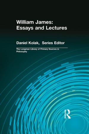 Cover of the book William James: Essays and Lectures by Leon A Pastalan, Benyamin Schwarz