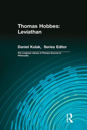Cover of the book Thomas Hobbes: Leviathan (Longman Library of Primary Sources in Philosophy) by 