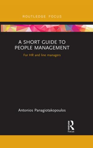 Cover of the book A Short Guide to People Management by 