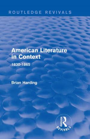 Cover of the book American Literature in Context by David McDonald, Greg Ruiters