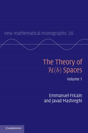 Book cover of The Theory of H(b) Spaces: Volume 1