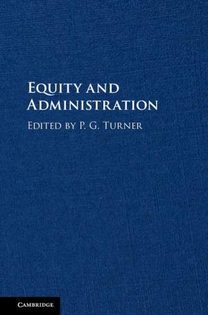 Cover of the book Equity and Administration by Charles Stanish