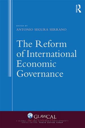 Cover of the book The Reform of International Economic Governance by Peter Jupp