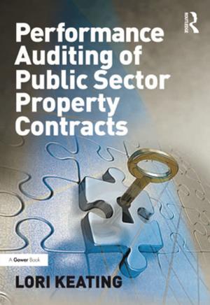 Cover of the book Performance Auditing of Public Sector Property Contracts by 