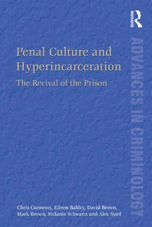 Cover of the book Penal Culture and Hyperincarceration by Angma Dey Jhala