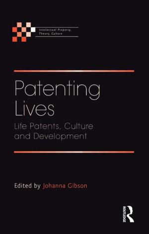 bigCover of the book Patenting Lives by 