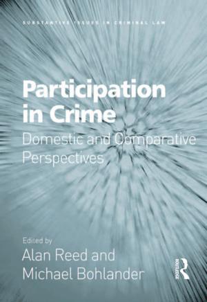 Cover of the book Participation in Crime by G.H. Peters, Joachim von Braun