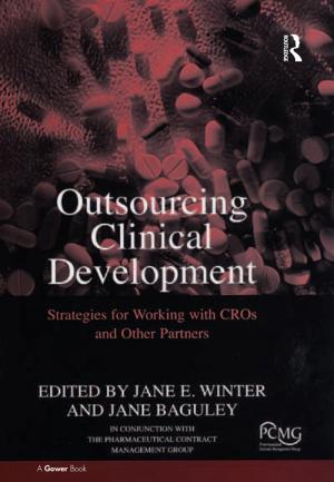 Cover of the book Outsourcing Clinical Development by Peter Stead