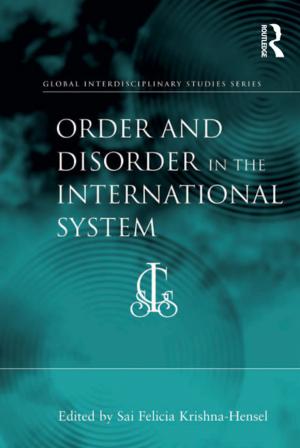 Cover of the book Order and Disorder in the International System by Graham McFee