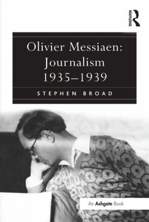 Cover of the book Olivier Messiaen: Journalism 1935–1939 by Jean Racine