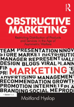Cover of the book Obstructive Marketing by Mufaddal Khandwala