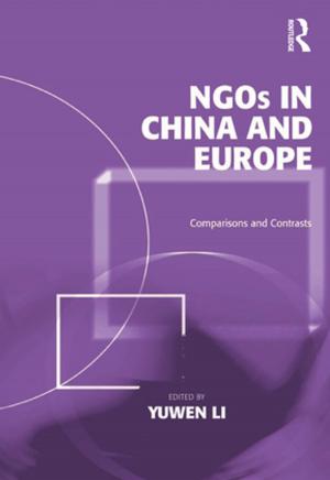 Cover of the book NGOs in China and Europe by 