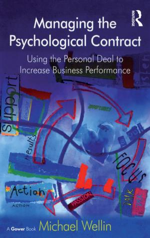 Cover of the book Managing the Psychological Contract by Peter Preston