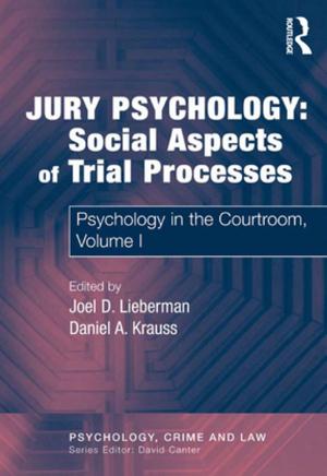 Cover of the book Jury Psychology: Social Aspects of Trial Processes by Sheldon Rosenberg, Leonard Abbeduto