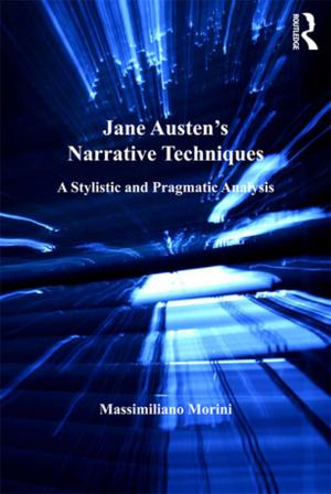 Cover of the book Jane Austen's Narrative Techniques by C. Daniel Batson