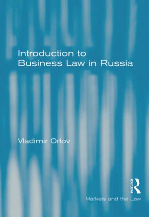 Book cover of Introduction to Business Law in Russia