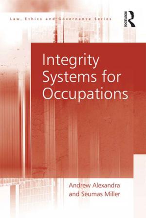 Cover of the book Integrity Systems for Occupations by 