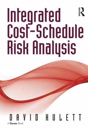 Cover of the book Integrated Cost-Schedule Risk Analysis by CJ Lim, Ed Liu