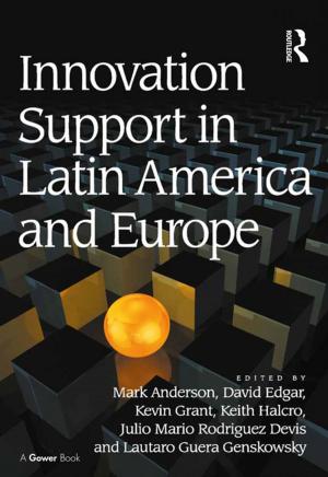 Book cover of Innovation Support in Latin America and Europe