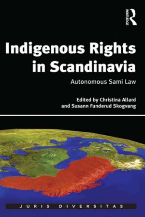 Cover of the book Indigenous Rights in Scandinavia by Jackie Smith, Ellen Reese, Scott Byrd, Elizabeth Smythe
