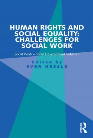 Book cover of Human Rights and Social Equality: Challenges for Social Work
