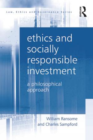 Cover of the book Ethics and Socially Responsible Investment by Deborah Goodwin