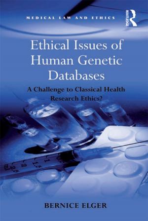 Cover of the book Ethical Issues of Human Genetic Databases by Abraham P. DeLeon