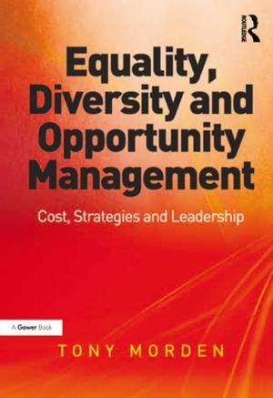 Cover of the book Equality, Diversity and Opportunity Management by Sue Walker, Beth Wicks