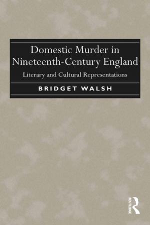 Cover of the book Domestic Murder in Nineteenth-Century England by Jilly Traganou