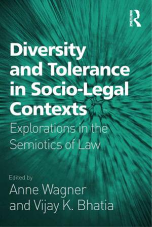 Cover of the book Diversity and Tolerance in Socio-Legal Contexts by Theo Hermans