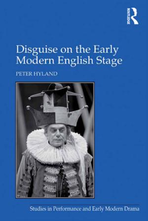Book cover of Disguise on the Early Modern English Stage