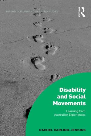 Cover of the book Disability and Social Movements by Taizo Miyagi