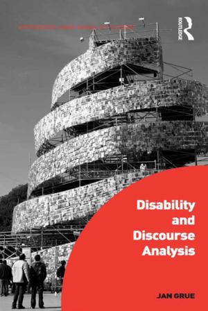 Cover of the book Disability and Discourse Analysis by Tina Rae, Elizabeth Piggott