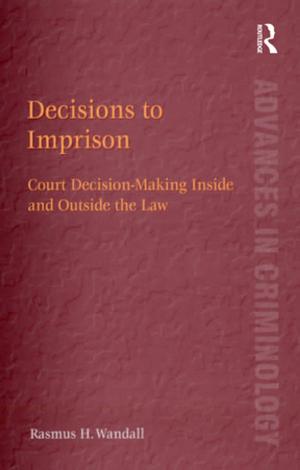 Cover of the book Decisions to Imprison by Danielle Quinodoz
