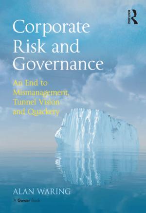 Book cover of Corporate Risk and Governance