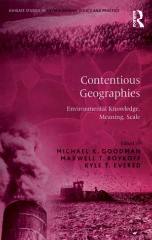 Cover of the book Contentious Geographies by Brand Blanshard