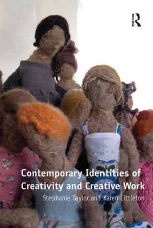 Cover of the book Contemporary Identities of Creativity and Creative Work by Meredith Cherland University of Regina, Saskatchewan, Canada.