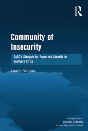 Cover of the book Community of Insecurity by Bruce E. Larson, Timothy A. Keiper