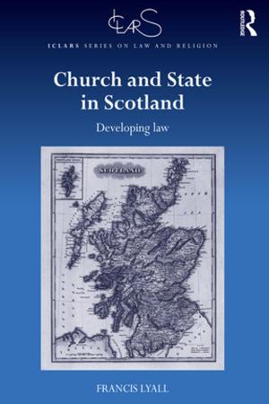 Book cover of Church and State in Scotland