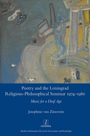 Cover of the book Poetry and the Leningrad Religious-Philosophical Seminar 1974-1980 by DeAnn Sicard