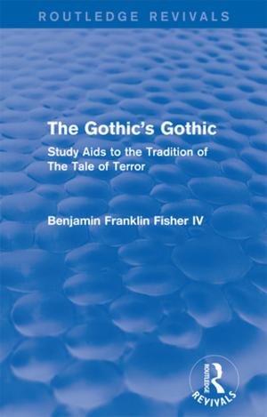 Cover of the book The Gothic's Gothic (Routledge Revivals) by Vincenzo Zeno-Zencovich