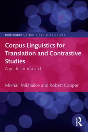 Book cover of Corpus Linguistics for Translation and Contrastive Studies