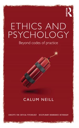 Cover of the book Ethics and Psychology by 