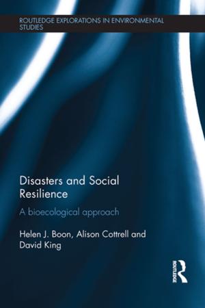 Book cover of Disasters and Social Resilience