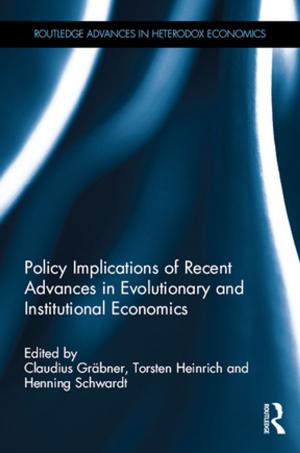 Cover of the book Policy Implications of Evolutionary and Institutional Economics by 