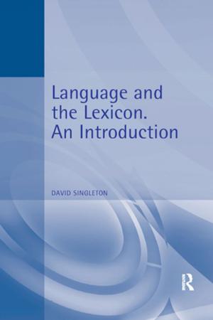 Cover of the book Language and the Lexicon by Alex Kelly