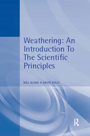 Book cover of Weathering: An Introduction to the Scientific Principles